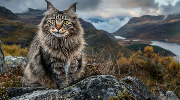 Découvrez le Skogkatt : le chat norvégien fascinant